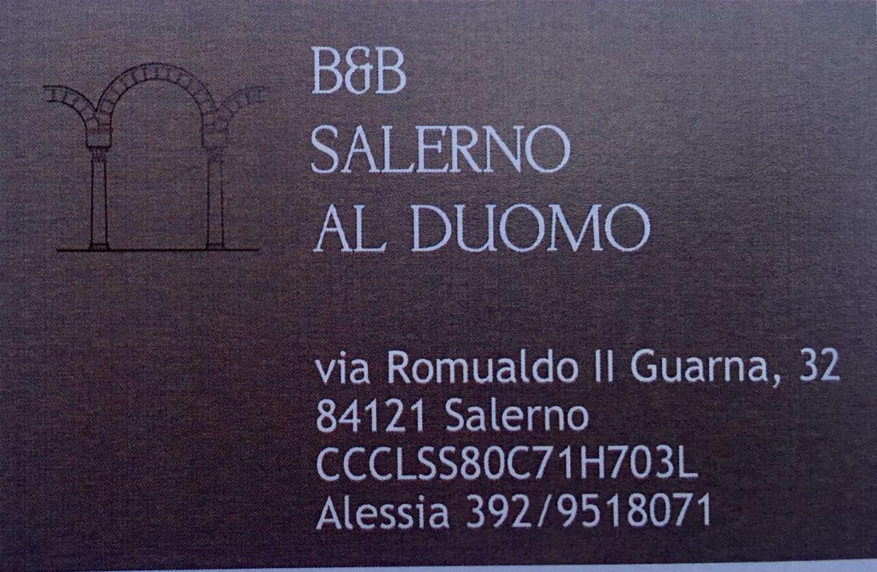 B&B Salerno Al Duomo エクステリア 写真